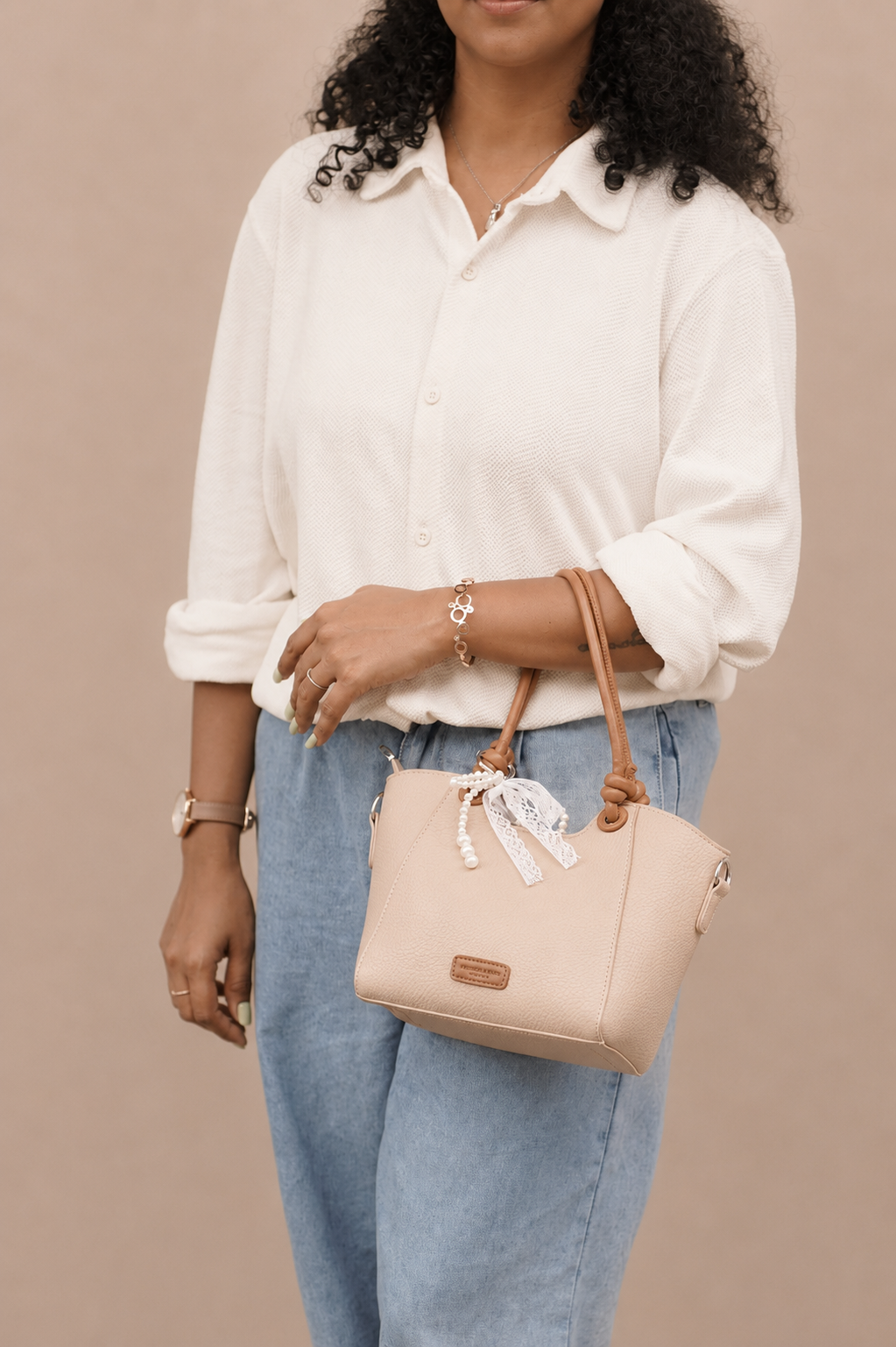 Siena Soft Structured Tote Bag