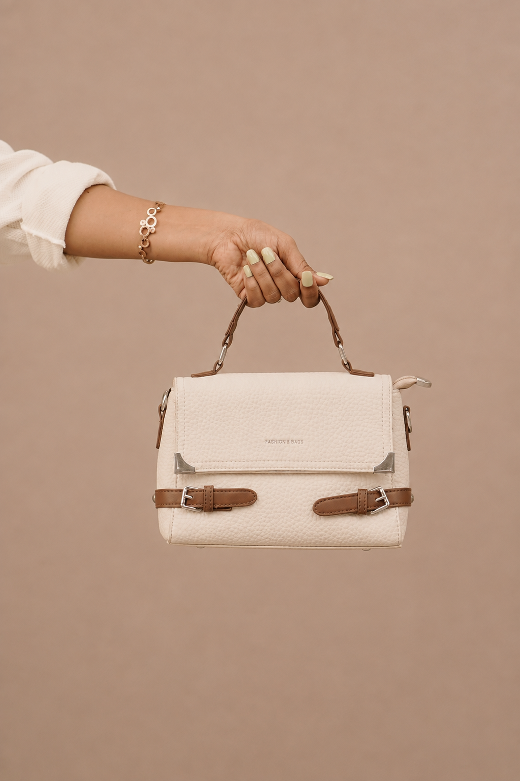 Elora Textured Satchel Bag